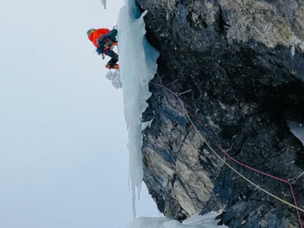 First Ascents of two Winter&nbsp;Climbs